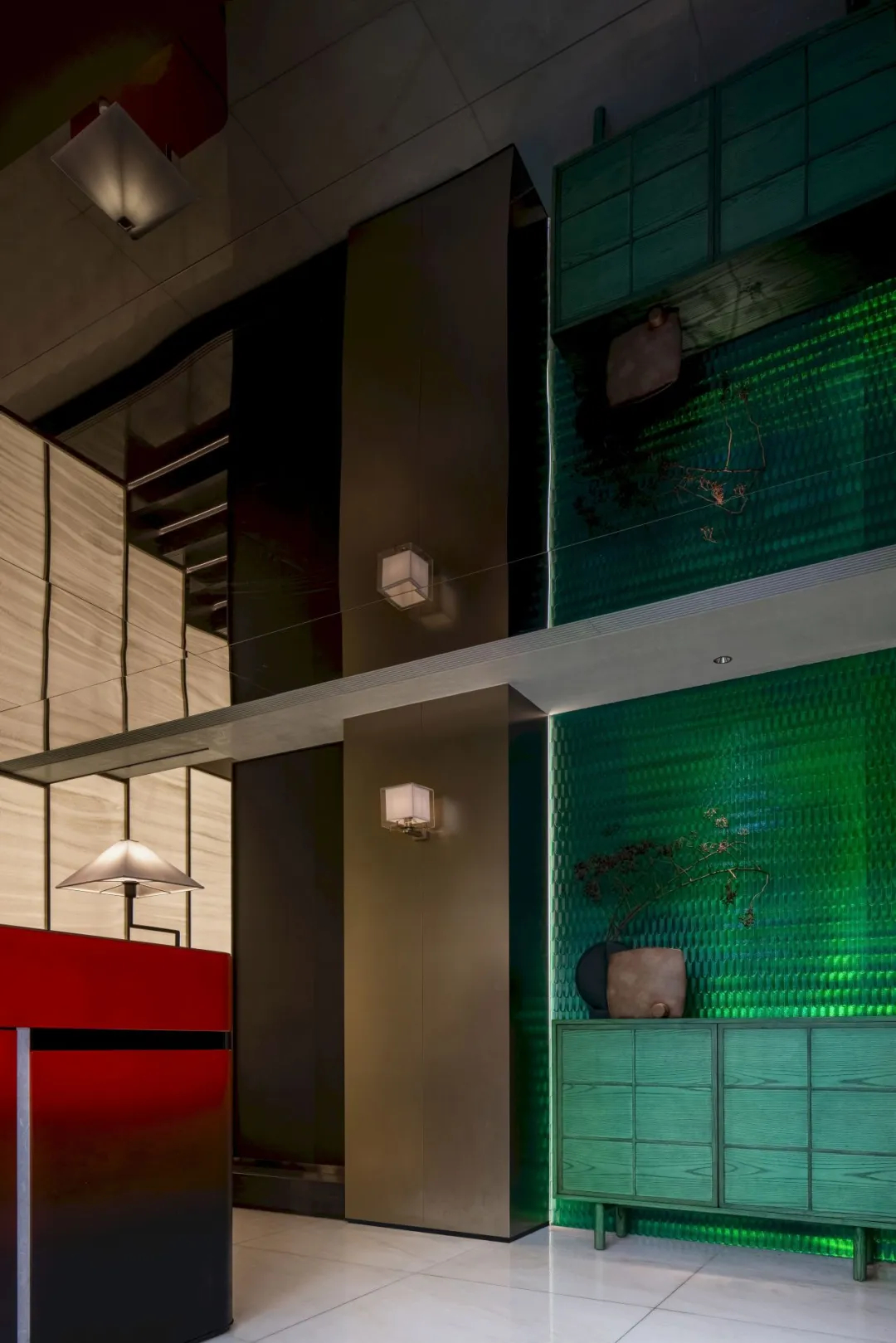 郑州金博大推荐協成连锁海鲜火锅店装修设计(图3) 郑州金博大推荐協成连锁海鲜火锅店装修设计(图3)