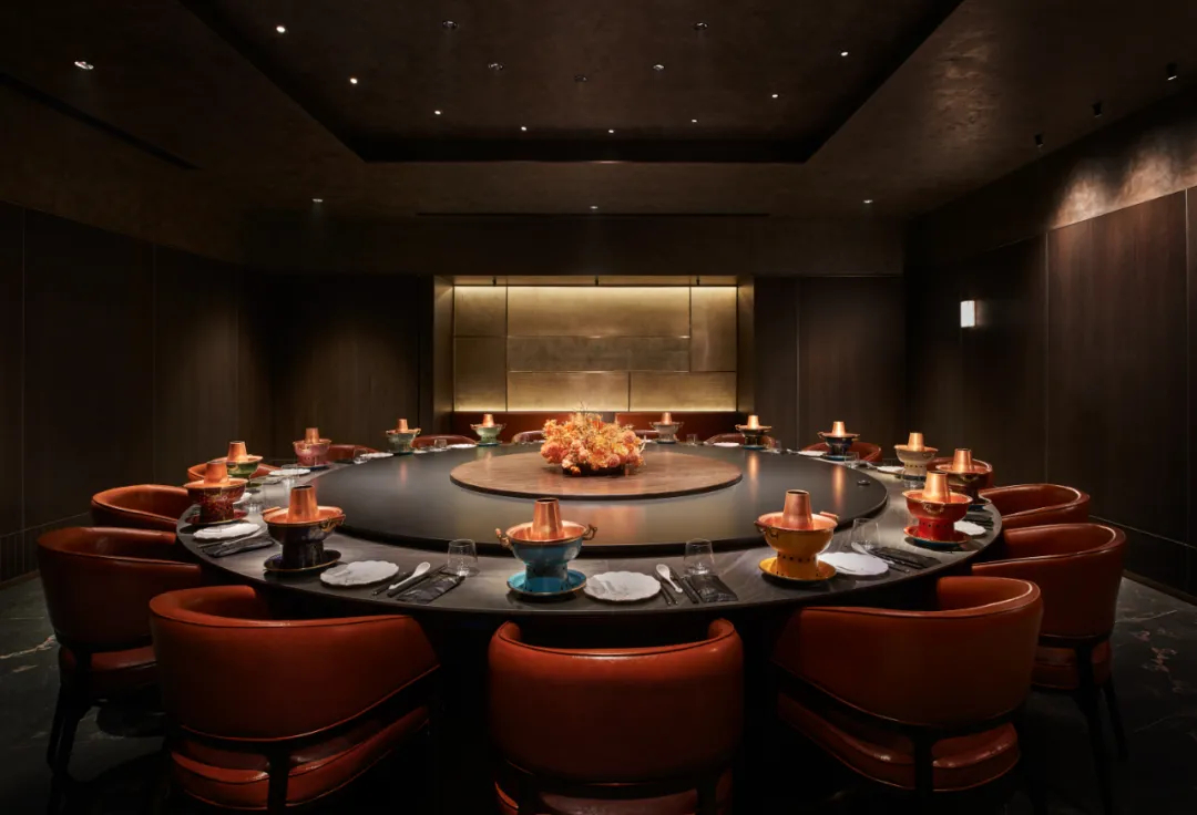 简约东方  玺源居老北京涮锅火锅店装修设计(图10)