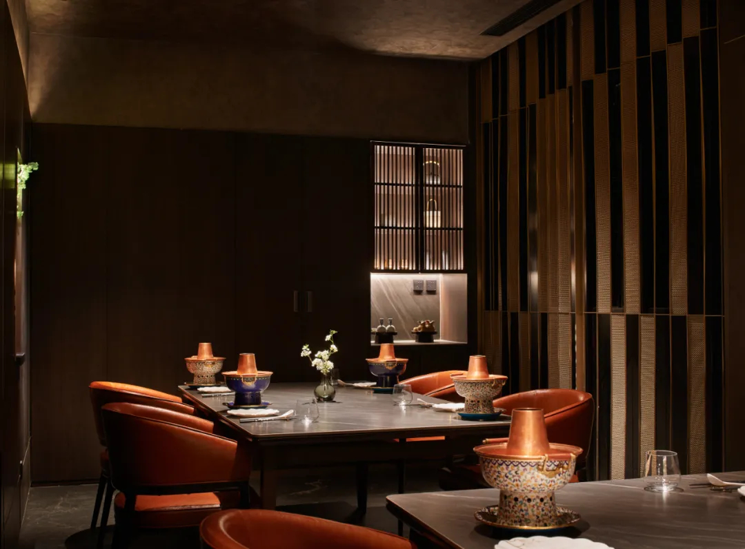 简约东方  玺源居老北京涮锅火锅店装修设计(图11)