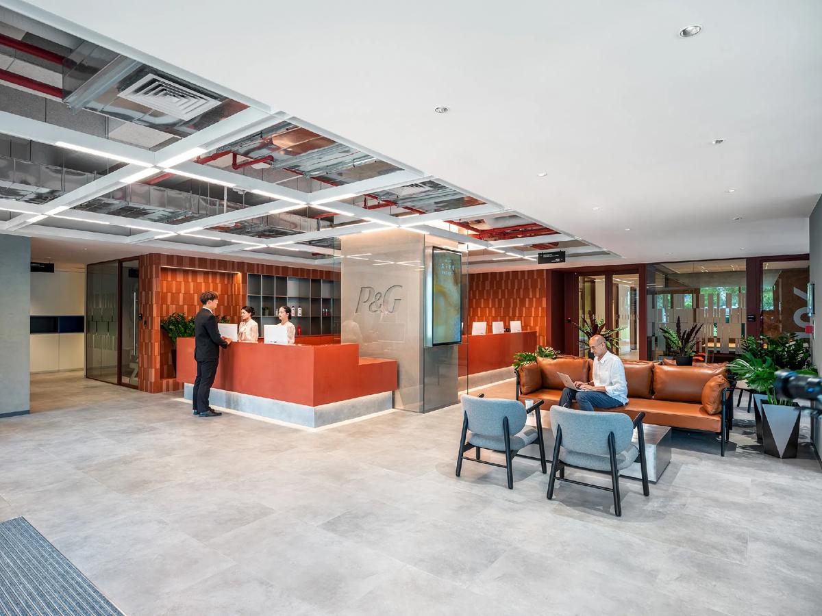 时尚工业风 2400平宝洁实验办公楼装修设计(图3) 时尚工业风 2400平宝洁实验办公楼装修设计(图3)