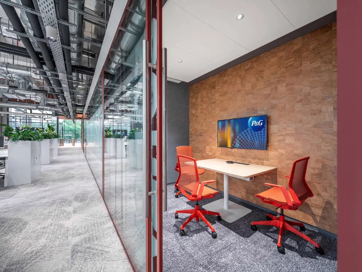 时尚工业风 2400平宝洁实验办公楼装修设计(图9) 时尚工业风 2400平宝洁实验办公楼装修设计(图9)