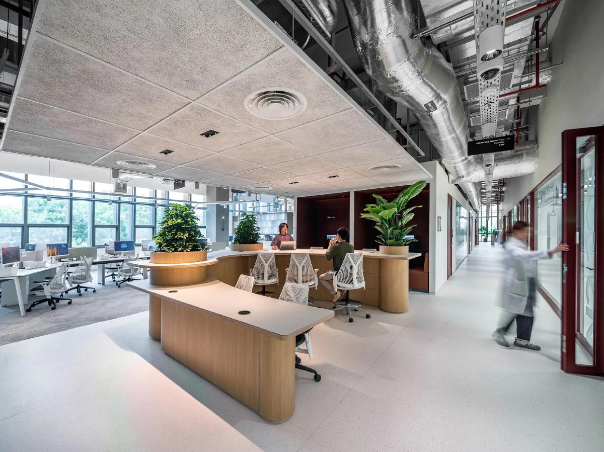 时尚工业风 2400平宝洁实验办公楼装修设计(图10) 时尚工业风 2400平宝洁实验办公楼装修设计(图10)