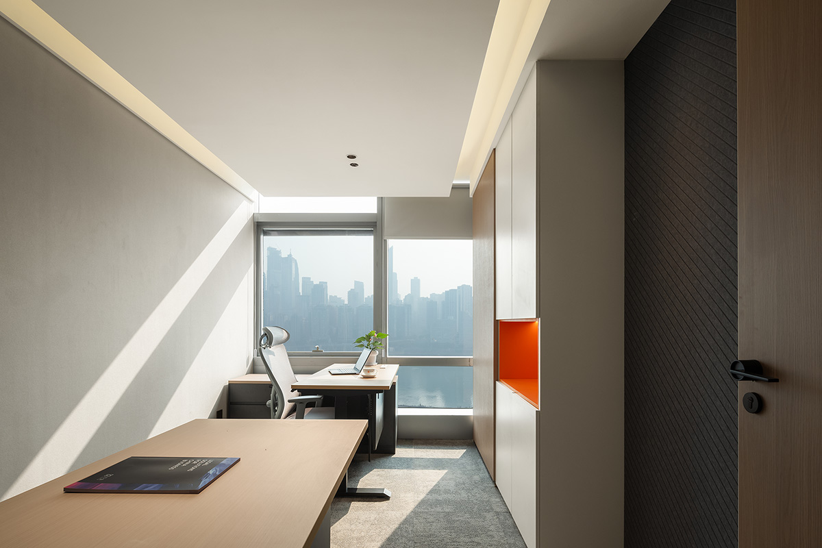极简现代美学 950平律师办公室装修设计(图7) 极简现代美学 950平律师办公室装修设计(图7)