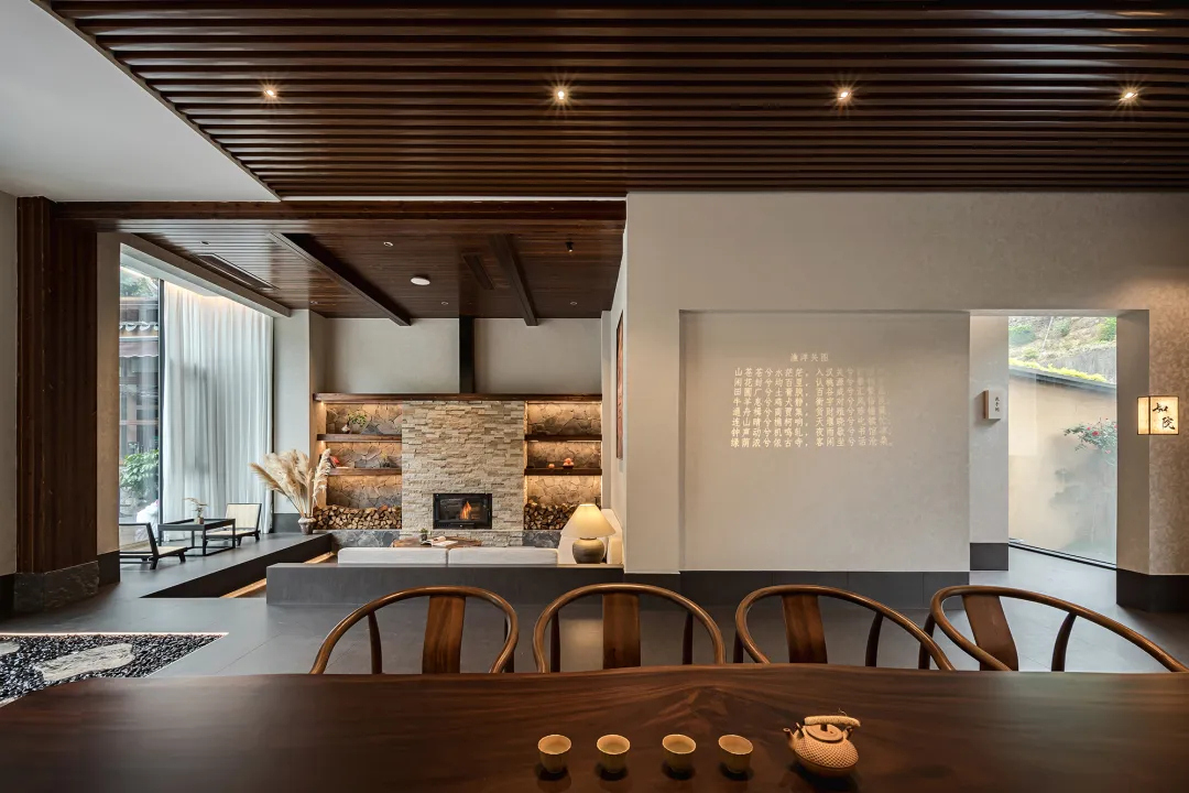 东方美学 五峰如院庭院餐厅装修设计(图5) 东方美学 五峰如院庭院餐厅装修设计(图5)