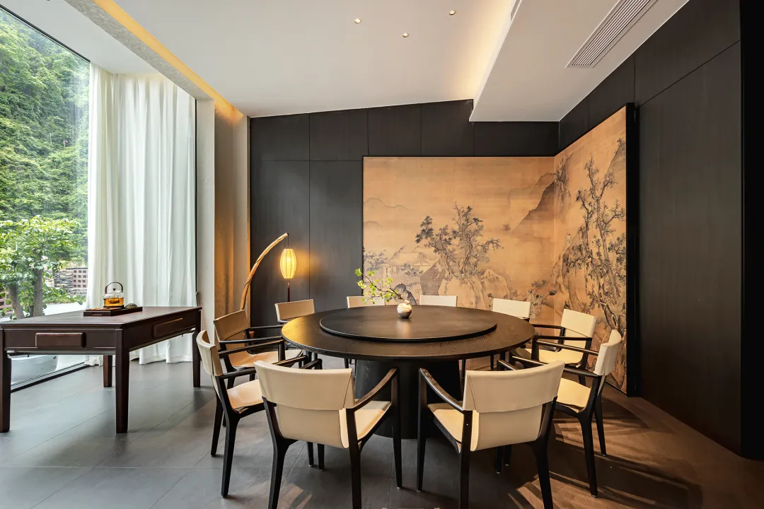 东方美学 五峰如院庭院餐厅装修设计(图9) 东方美学 五峰如院庭院餐厅装修设计(图9)