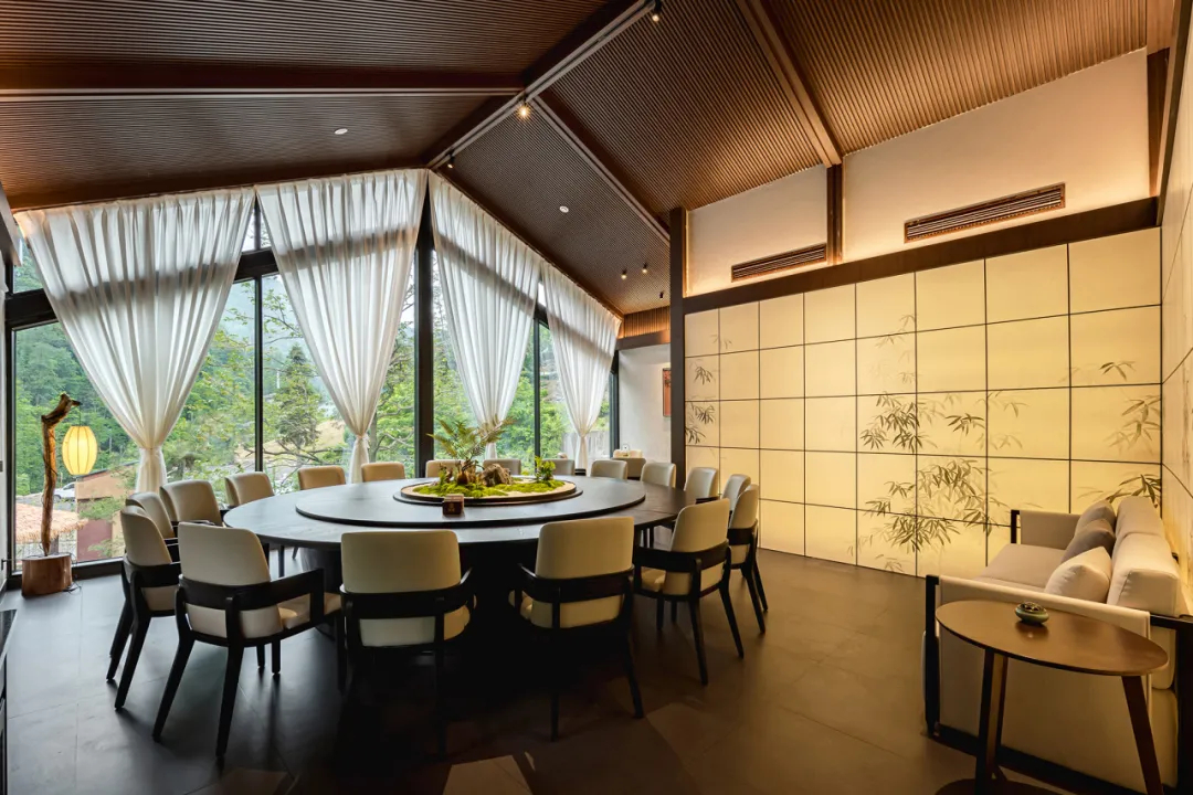 东方美学 五峰如院庭院餐厅装修设计(图10) 东方美学 五峰如院庭院餐厅装修设计(图10)