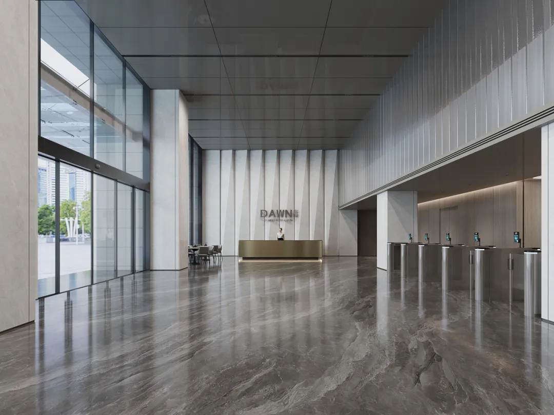 郑州金博大推荐现代商务科创中心办公楼装修设计(图1) 郑州金博大推荐现代商务科创中心办公楼装修设计(图1)