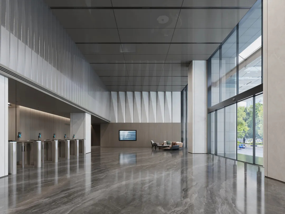 郑州金博大推荐现代商务科创中心办公楼装修设计(图2) 郑州金博大推荐现代商务科创中心办公楼装修设计(图2)