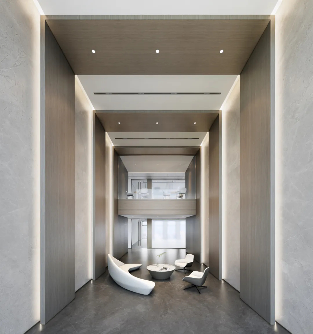 郑州金博大推荐现代商务科创中心办公楼装修设计(图3) 郑州金博大推荐现代商务科创中心办公楼装修设计(图3)