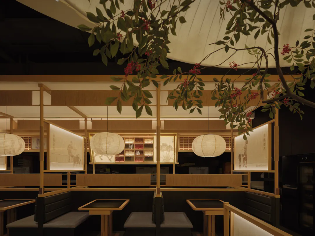 郑州金博大推荐太二·酸菜鱼5.0版餐饮门店装修设计(图7) 郑州金博大推荐太二·酸菜鱼5.0版餐饮门店装修设计(图7)