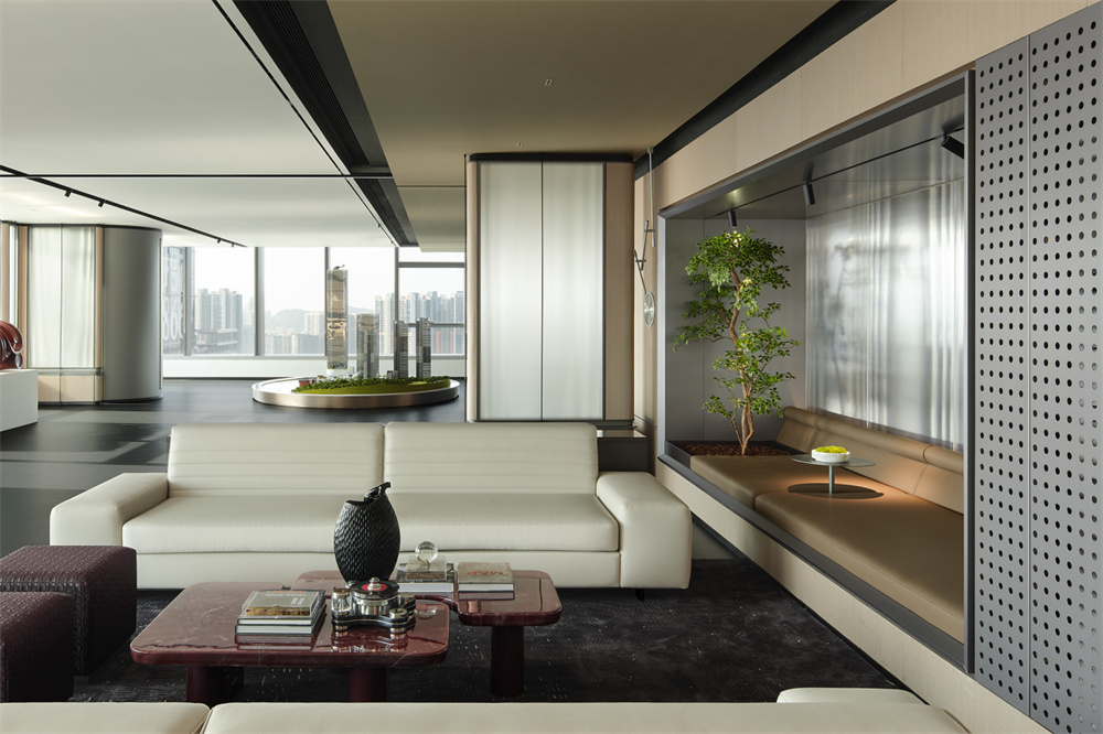 800平金融科技公司现代大气办公装修方案(图2) 800平金融科技公司现代大气办公装修方案(图2)