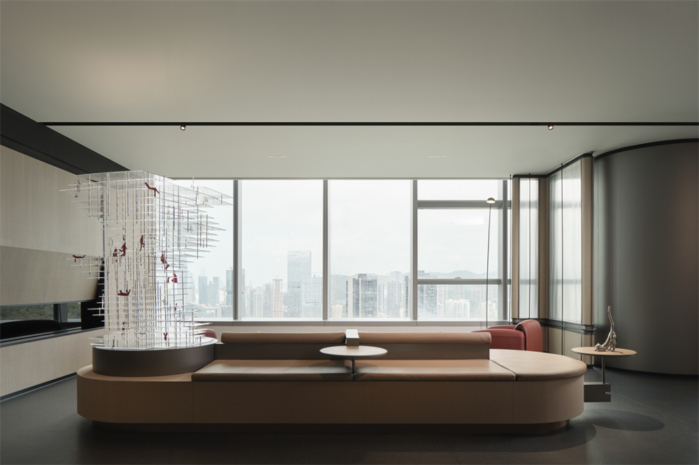 800平金融科技公司现代大气办公装修方案(图5) 800平金融科技公司现代大气办公装修方案(图5)