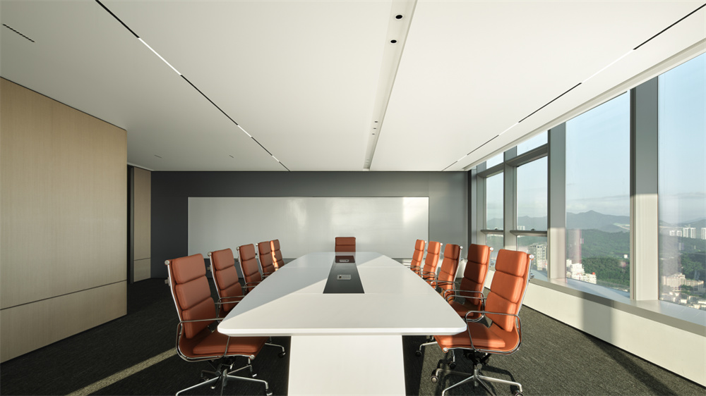 800平金融科技公司现代大气办公装修方案(图7) 800平金融科技公司现代大气办公装修方案(图7)