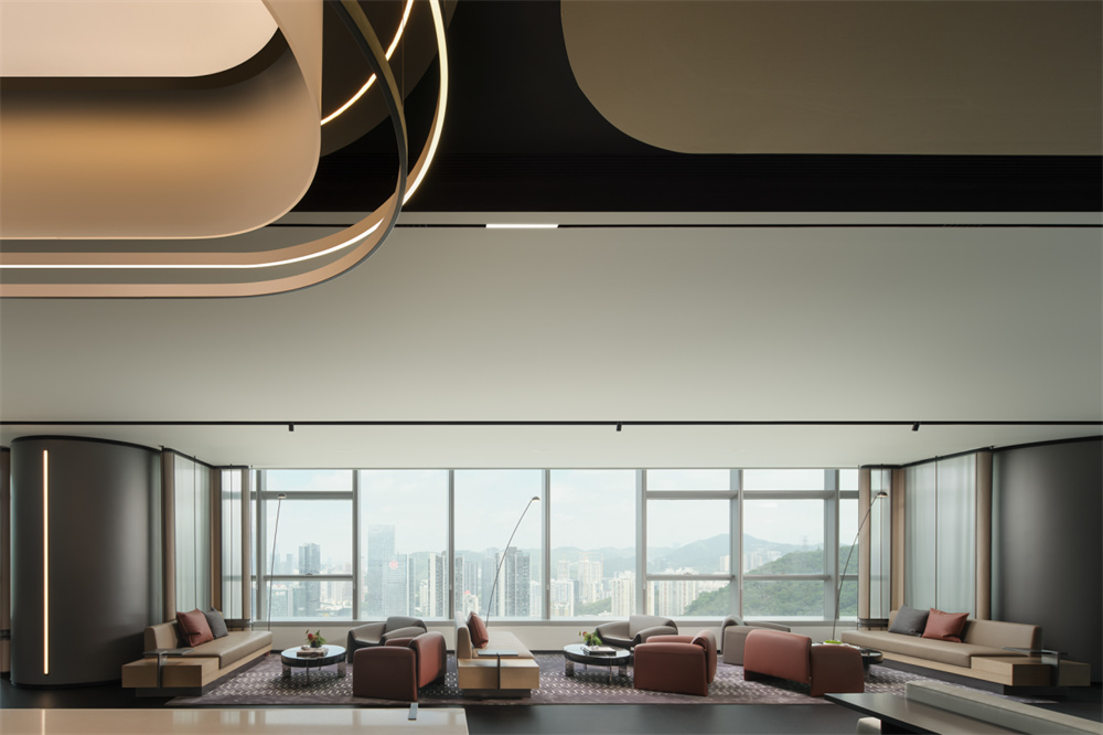 800平金融科技公司现代大气办公装修方案(图6) 800平金融科技公司现代大气办公装修方案(图6)