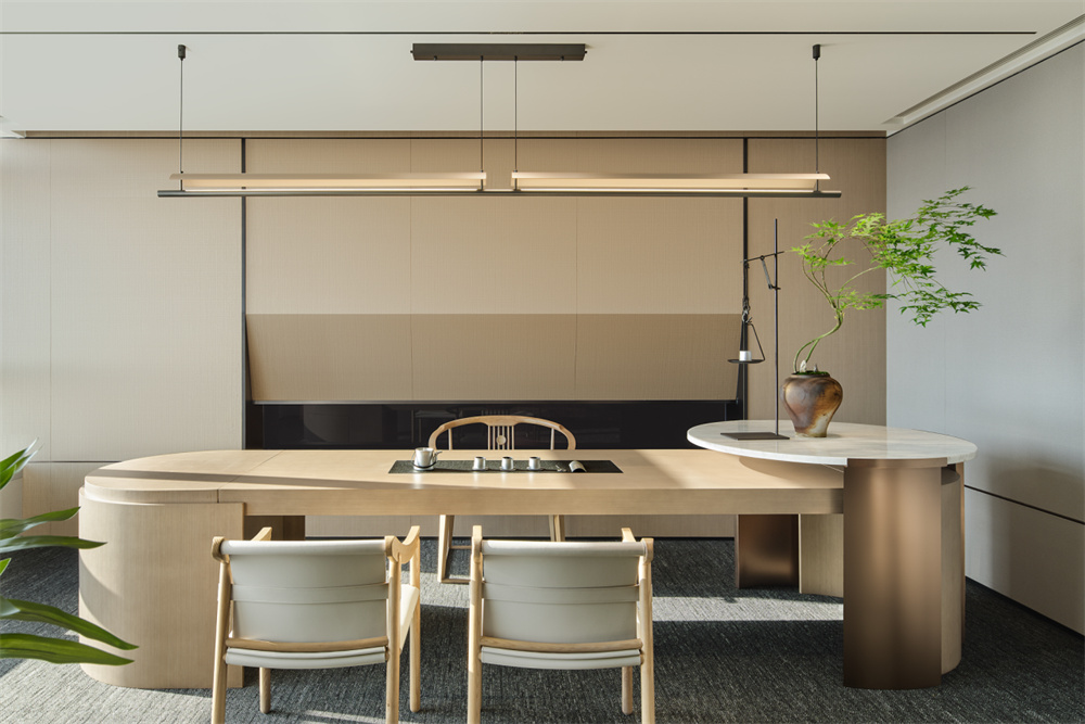 800平金融科技公司现代大气办公装修方案(图9) 800平金融科技公司现代大气办公装修方案(图9)