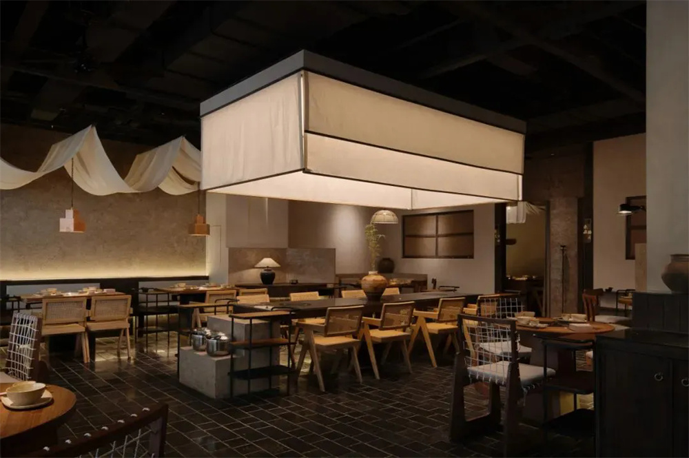 有温度的乡土风 村上炊烟火锅店装修设计(图4) 有温度的乡土风 村上炊烟火锅店装修设计(图4)