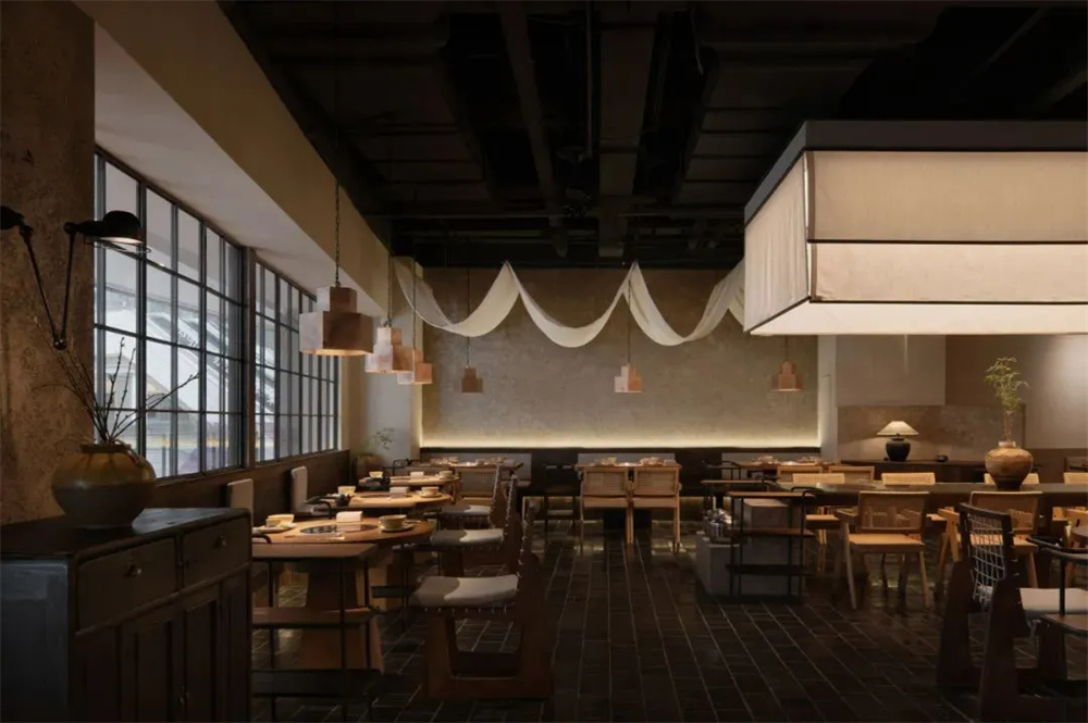 有温度的乡土风 村上炊烟火锅店装修设计(图6) 有温度的乡土风 村上炊烟火锅店装修设计(图6)