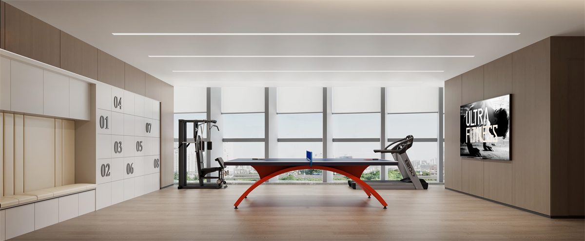 河南华能贵诚河南办公室装修设计案例效果图