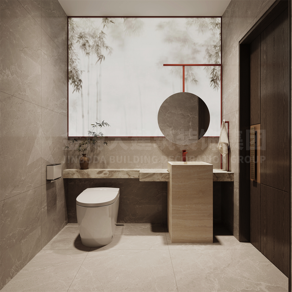 驻马店新蔡企业内部餐饮会所设计