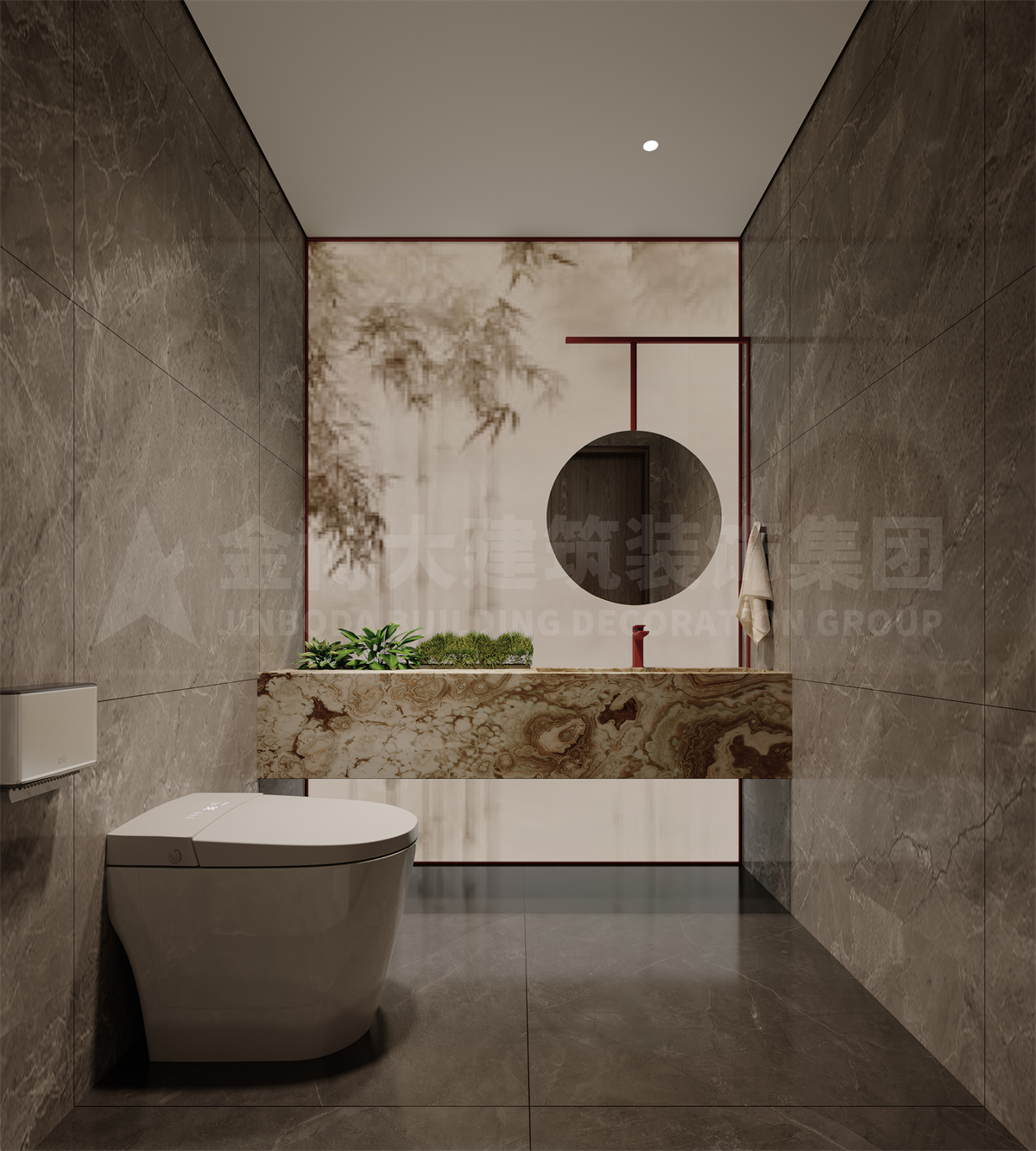 驻马店新蔡企业内部餐饮会所设计