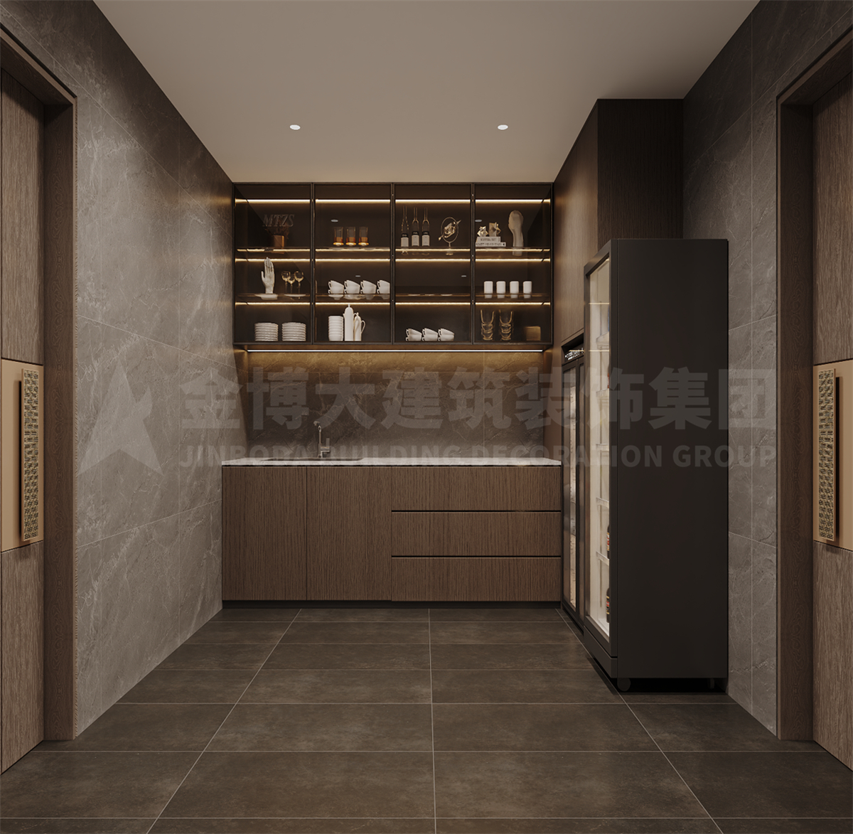 驻马店新蔡企业内部餐饮会所设计