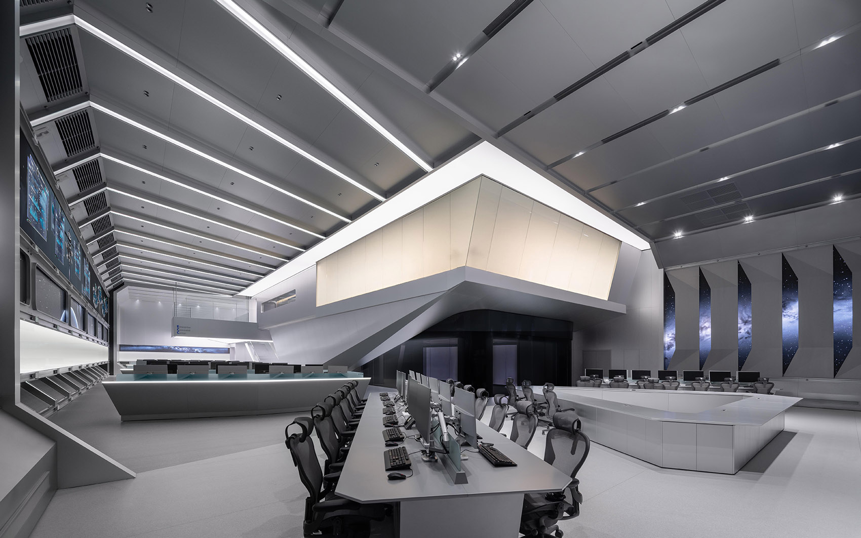 1000平微众银行企业总控中心装修设计(图3) 1000平微众银行企业总控中心装修设计(图3)