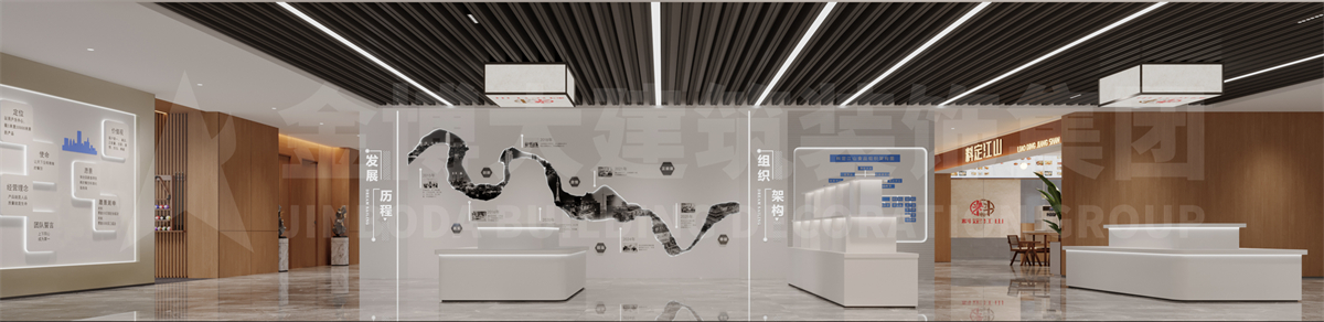 开封料定江山食品公司办公楼装修设计