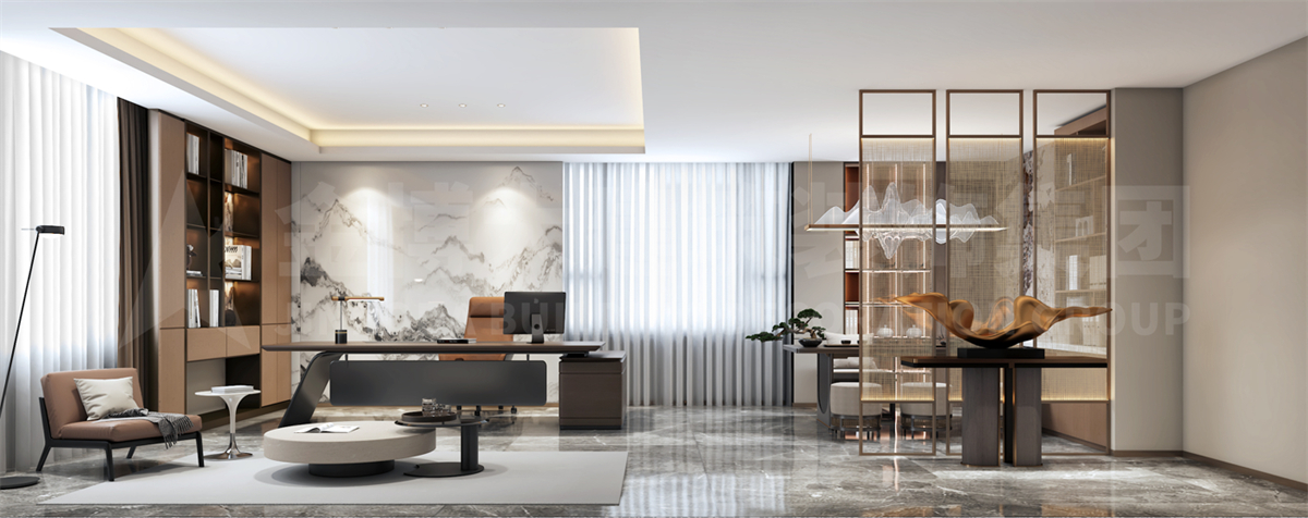 开封料定江山食品公司办公楼装修设计