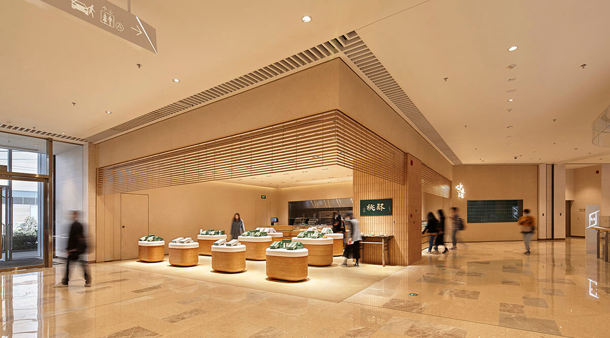 郑州烘焙店装修公司—泸溪河桃酥烘焙店设计案例分享(图1) 1.jpg