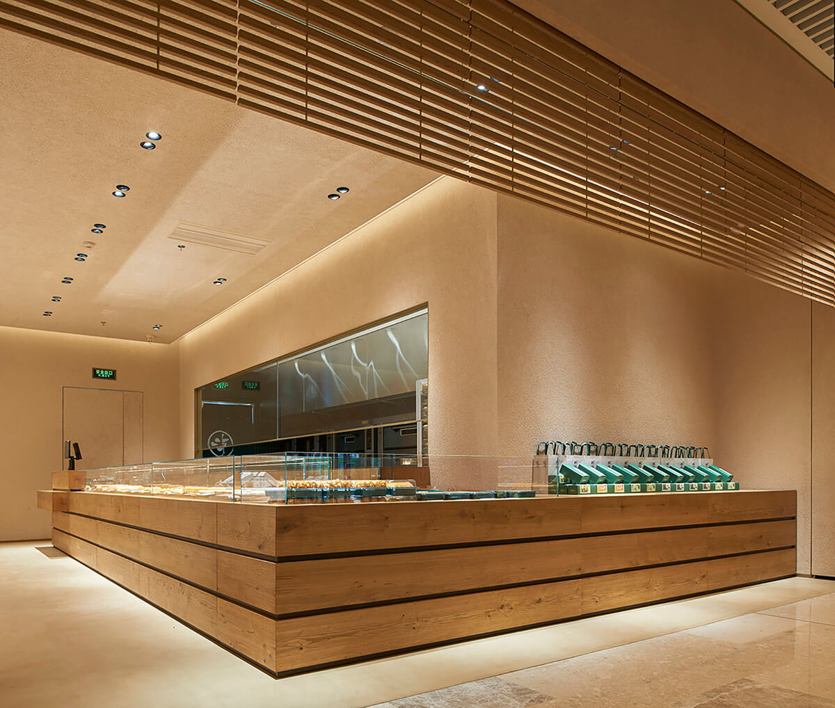 郑州烘焙店装修公司—泸溪河桃酥烘焙店设计案例分享(图5) 5.jpg