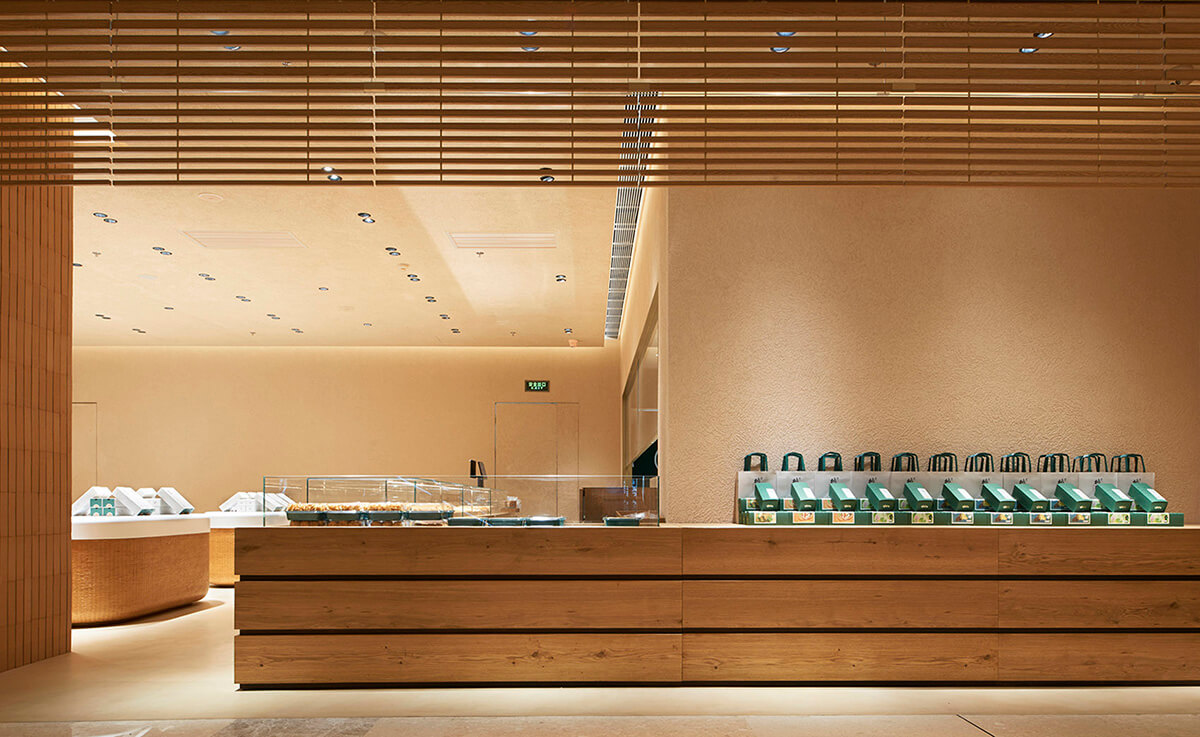 郑州烘焙店装修公司—泸溪河桃酥烘焙店设计案例分享(图6) 6.jpg